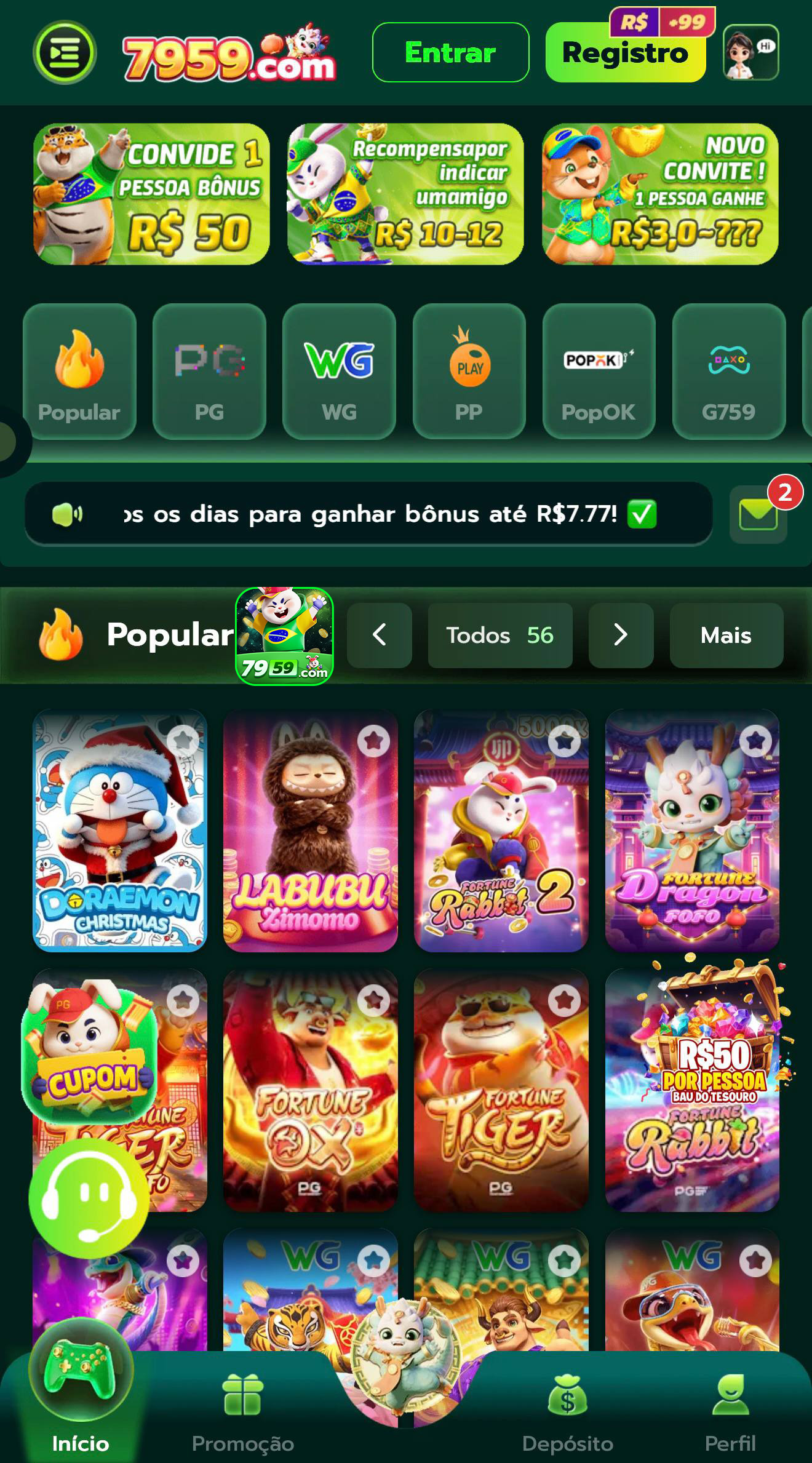 casa de aposta com depósito mínimo de r$ 2 